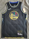 NBA 30 Curry Warroirs Royal Special Mexico Edition Iconic Maillot noir